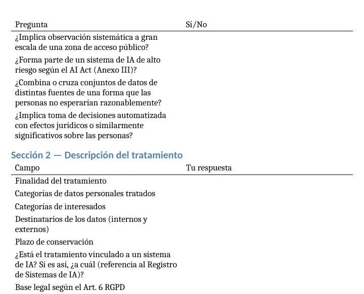 Vista previa de Plantilla DPIA/EIPD, imagen 2